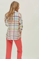 CROPPED FLARE TROUSERS
